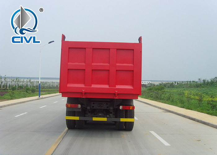 HOWO Manual 8x4 Dump Truck , 30 Ton International Dump Trucks