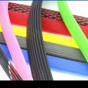 Quality 20x40m PET Cable Sleeve PE Expandable Braided Cable Sleeve wholesale