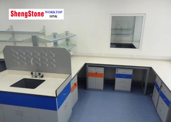 Corrosion Resistant Phenolic Resin Worktop / Phenolic Resin Top Fit Chemical