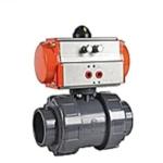 2 Inch Dual Union UPVC Electric Ball Valve For Farm Irrigation