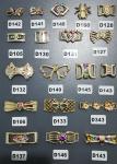 Colorful Antique Customized Plastic Shoe Buckles For Gifts Shoe , Eco Friendly