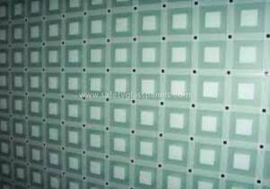 Quality Light Green Digital Silk Screen Printing On Glass , Commercial Glass Doors wholesale