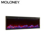 70inch Insert Freestanding Electric Fireplace Adjustable Heating Warm Air Stove