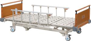 Quality Clinic Care Three Functions Hospital Manual Bed / Automatic Patient Bed wholesale