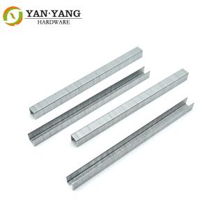 Quality Furniture hardware length 10 mm 22 gauge upholstery staples 7110 wholesale