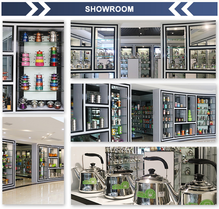 Family cookware sets stainless steel kitchenware random match style