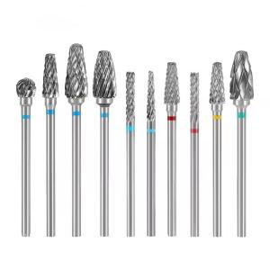 Quality Dental Lab Use Tungsten Carbide Burs 10pcs/Set Dental Carbide Drill Kit For Micromotor wholesale