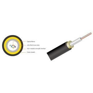 Access Indoor Fiber Optic Cable Anti Rodent Non Metallic Central Tube