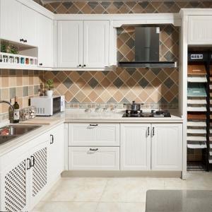 Quality European Style Frameless Cabinets Modular 18mm Melamine Kitchen Cabinets wholesale