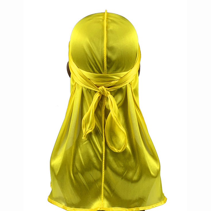 Abeis Customized Logo Silk Durag For Men Low MOQ Satin Durags in Multiple Colors