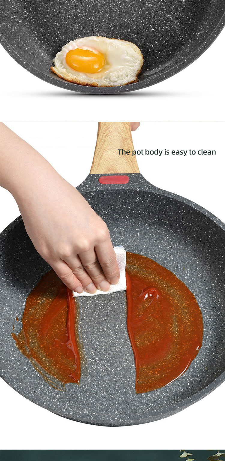 Hot Sale Cookware 24cm Cooking Pot Die-cast Aluminum Frypan Non Stick Panci Non Stick Skillet Pan