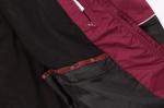Burgundy Womens Outdoor Waterproof Jacket Windproof Cool Design