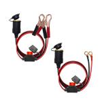 Car Motorcycle Truck Cigarette Lighter Socket Female Power Outlet With 5M Cable