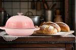 6QT Pink Enameled Cast Iron Dutch Oven – Stylish & Functional
