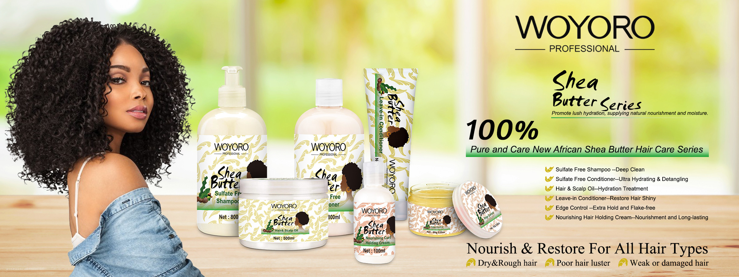 Herbal Ingredients Sulfate Free Daily Hydration Shampoo