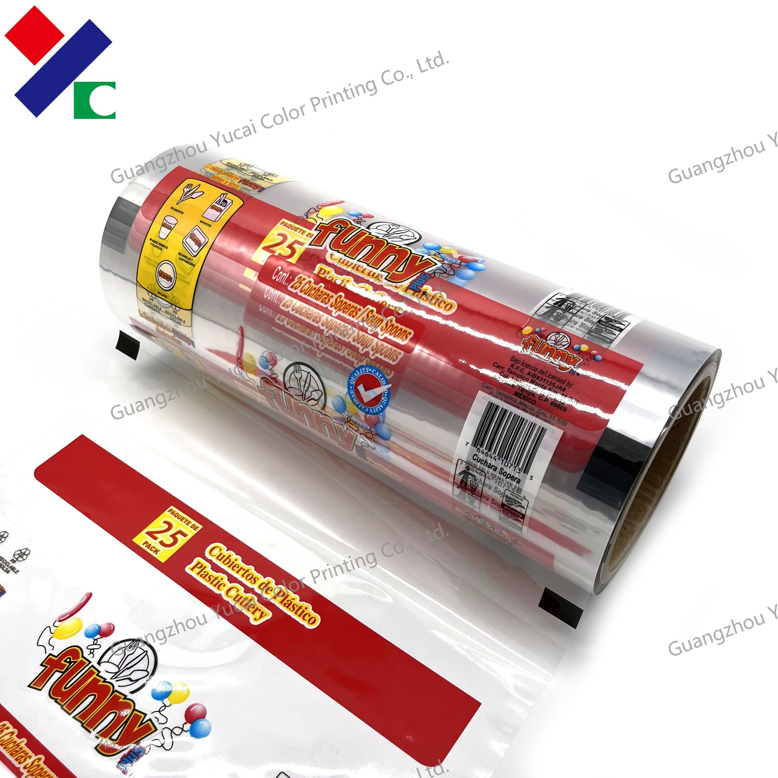 Tomato Sauce Spout Pouch Packing Film Roll Ketchup Sachet Paste Bags