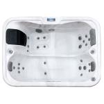 Acrylic Outdoor Whirlpool Massage Hot Tub With Underwater LED Light