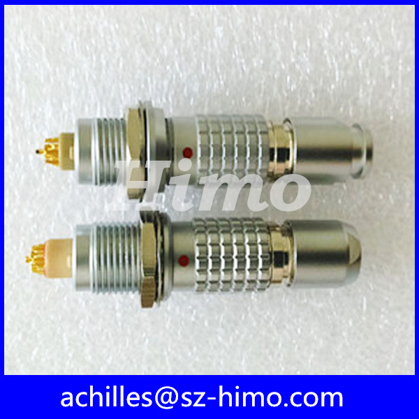 IP50 2 pin push pull lemo industrial connector