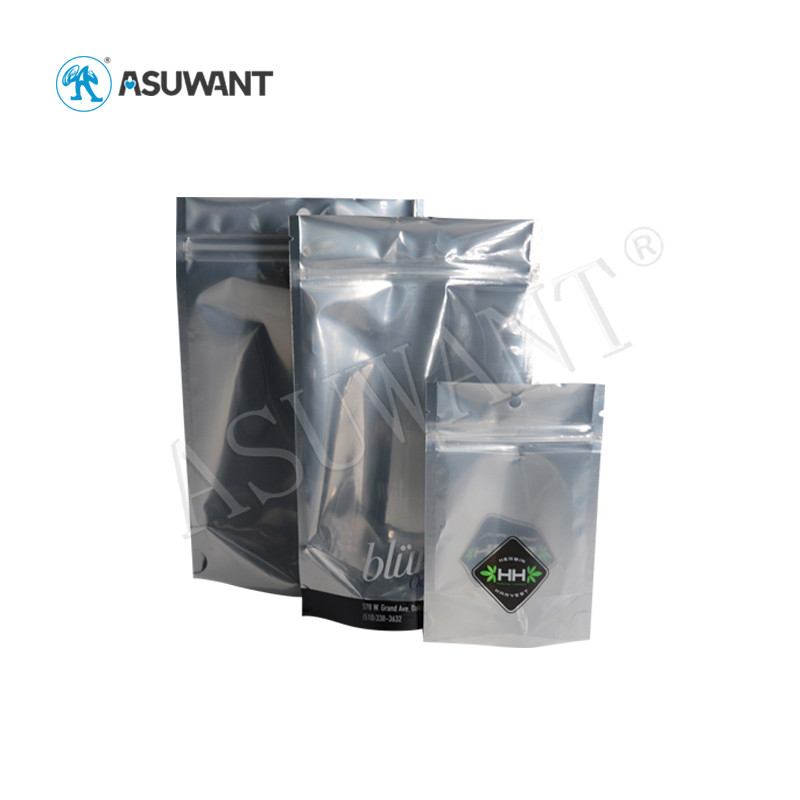 Dry Food k Stand Up Pouches Smell Proof Roasted Peanut Packaging Customization