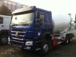 Mobile 6X4 Sinotruk Howo Truck Mounted 10cbm Cement Mixer Truck For Sale