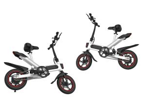 Quality Portable Adult Folding Electric Bike Lithium Battery Powered For Travel Leisure Life wholesale