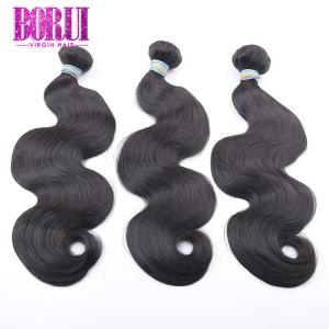 Quality Black 1B Unprocessed Brazilian Virgin Human Hair Bundle wholesale