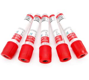 Quality PET Glass Plain Vacutainer Without Additives 3ml-10ml FDA510K CE ISO wholesale