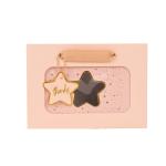 Star Transparent Window Flip Gift Box Birthday Rigid Gift Boxes With Hand