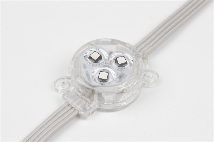 Outdoor Waterproof 1W Smd3535 DMX512 DC12V 30mm RGBW LED Point Light IP67