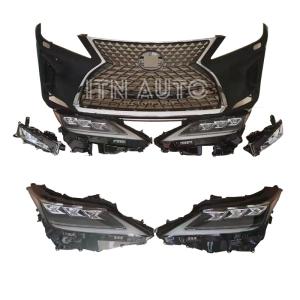Quality RX350 RX300 Vehicle Bumper Parts With 4 Beam Headlight Lexus RX RX200T RX450h 2016-2019 wholesale