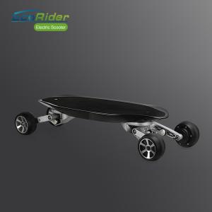 Quality 1000W 36V 4 Wheels Brushless Electric Skateboard Carbon Fiber 5 Inch Solid Tire wholesale