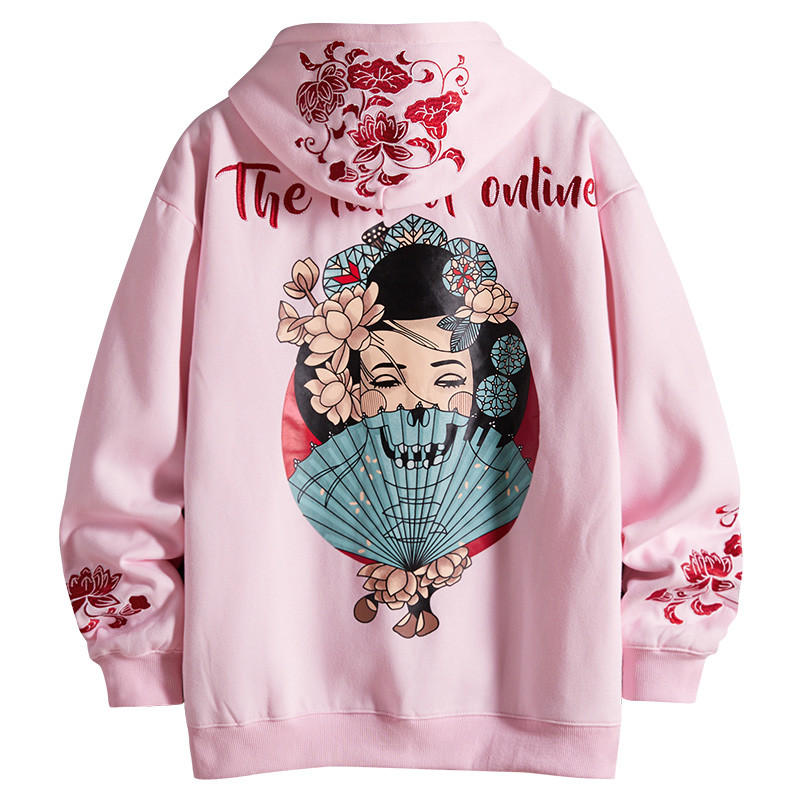 Small quantity garment manufacturer Oversized Embroidered Men Cool Hoodies 3D Printed Heat Transfer Logo