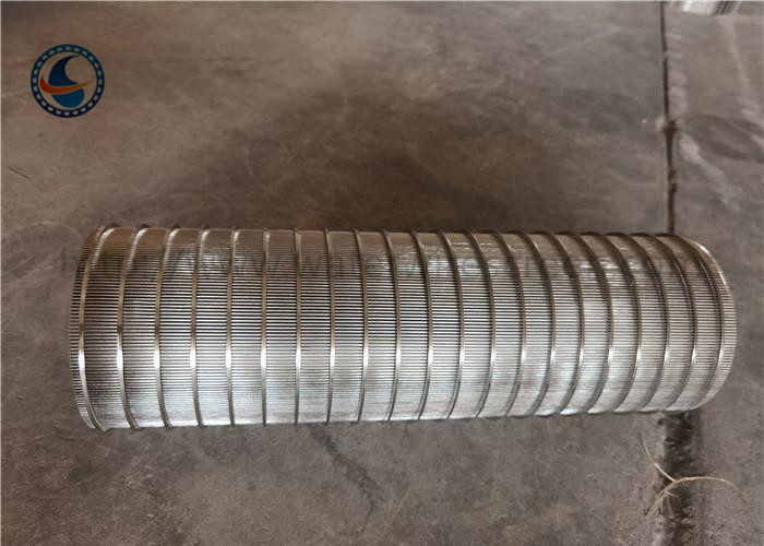 Johnson 0.5mm Slot Vee Wire Screen Drum Stainless Steel 316l