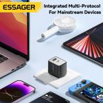 ESSAGER ES-CD39 Series Max 33W 2 Ports PD Charger 30W USB C Power Adapter