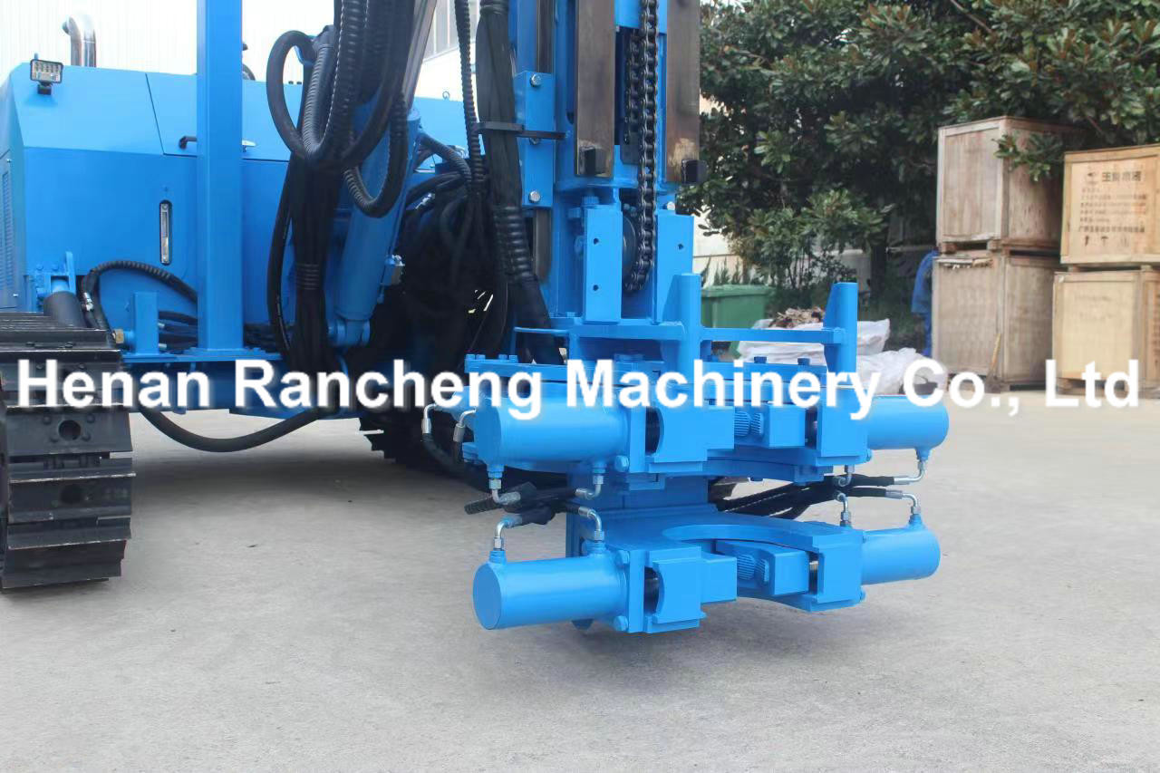 Anchor Engineering Drilling Rig 93KW 150m Depth Hydraulic Crawler Drill Machine