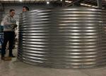 2200cbm Corrugated 75cbm Galvanized Steel Water Tanks