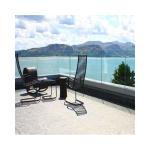 U Channel Glass Balustrade Outdoor Custom Glass Balustrade Handrail