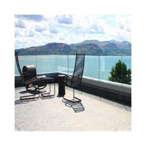 Quality U Channel Glass Balustrade Outdoor Custom Glass Balustrade Handrail wholesale