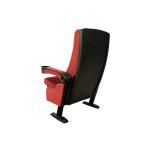 Thick Cushion PU Armrest Public Movie Theatre Chairs With PP Cup