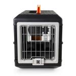Foldable Plastic Pet Travel Flight Carrier Portable Pet Crate Traveling Dog Cage