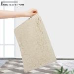 Shaggy Waterproof Toilet Pedestal Mat For Toilet Prevent Shifting