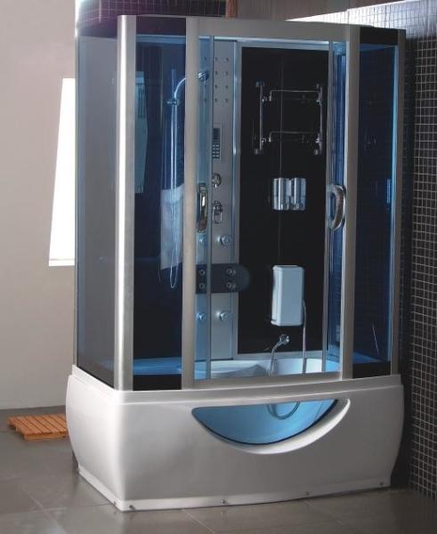 Large Full Body Steam Bath Machine for Ultimate Relaxation Bathtub/Shower Tray