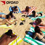 Printed Sublimated Beach Towels Environmental Friendly Antibacterial Fashion