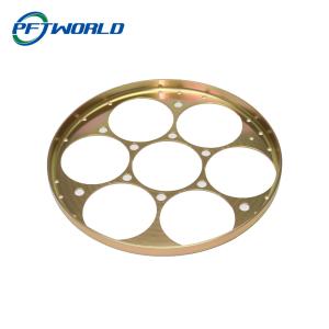 Quality Custom Precision Brass Accessories Sheet Metal Laser Cutting Parts Fabrication Parts wholesale