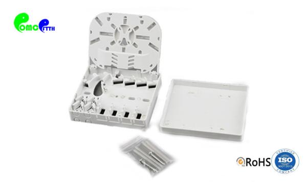4 Cores Fiber Termination Box / fiber face plate / Fiber socket for SC,FC,LC,ST
