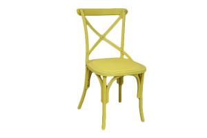 Quality resin cross back chair/resion party chair furniture wholesale
