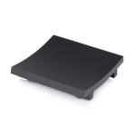 5-star hotel black acrylic amenities tray
