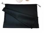 Hot Stamping Washable Satin Dust Cover Drawstring Bag
