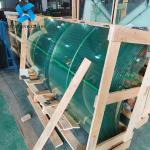 3/4 Inch Clear Bent Toughened Glass 19mm Curved Tempered Glass