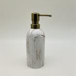 Marble Print Look Sand Stone Bathroom Accessories Set For Bathroom Cleaning